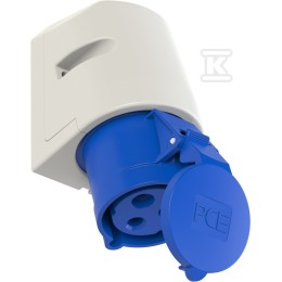 Vast stopcontact 32A 230V 2P+Z IP44 123-6