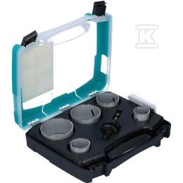 Gatenzaagset 35, 40, 51, 65, 68 mm Wolfcraft - elektrische en sanitaire installaties WF3764000