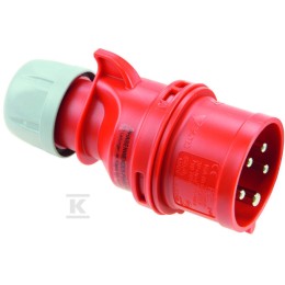 Shark draagbare stekker - faseovergang 16A 400V 3P+Z+N IP44 7015-6