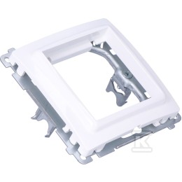 Adapter (adapter) voor standaarduitrusting van 45X45mm. Montage aan de kast met klauwen en schroeven, wit BMA45M/11