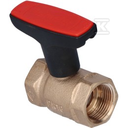 Globo H kogelkraan DN25 brons/binnendraad. 0600-04.000