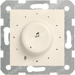 AUDIO 4-controller, VOLUME-regeling standaard 5W, luidspreker INPUT KARRE crème 90967254